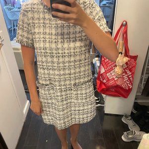 Shein Tweed Shift Dress